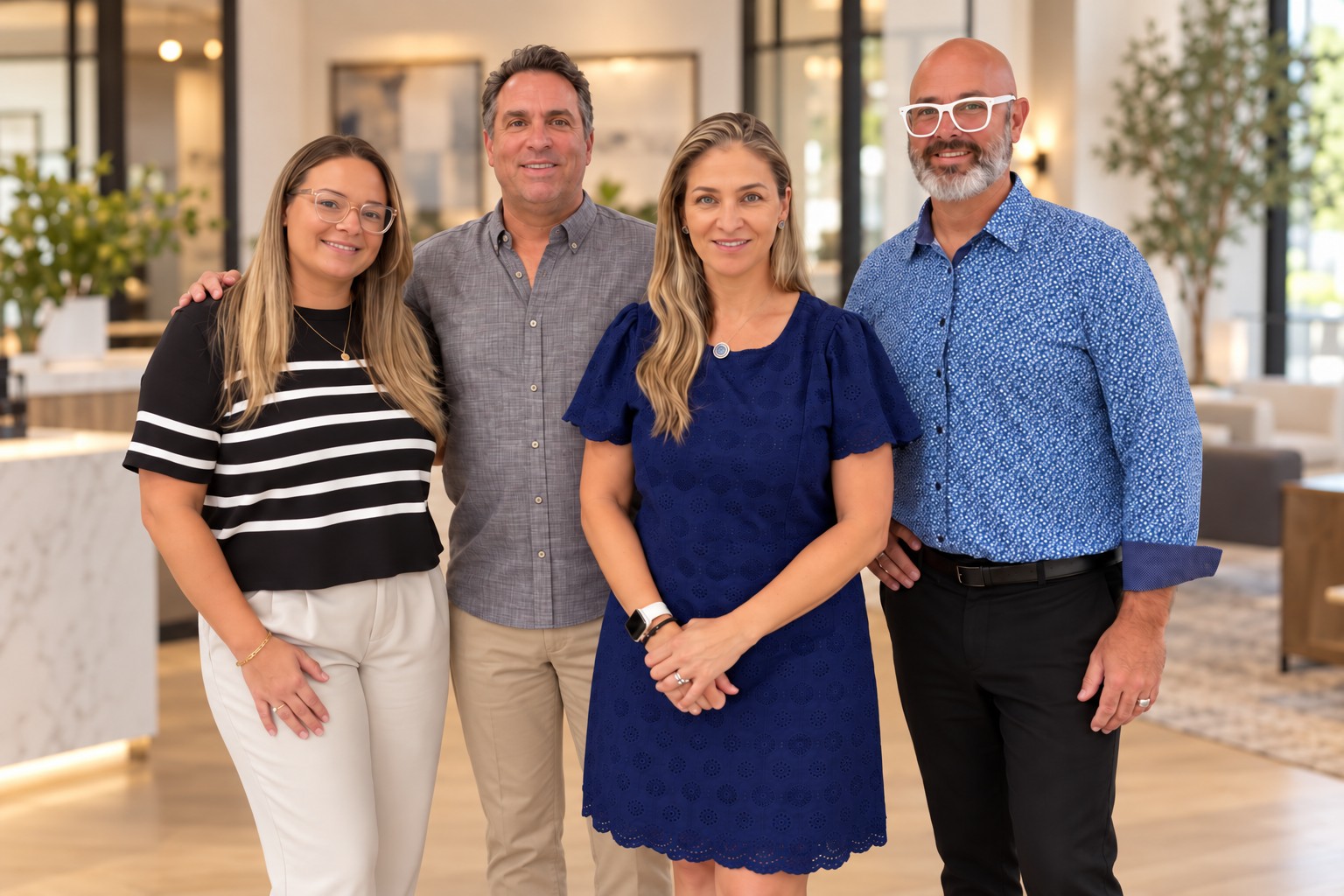 Kara Gourley, David Masse, Carla Masse and Andrew Hoague