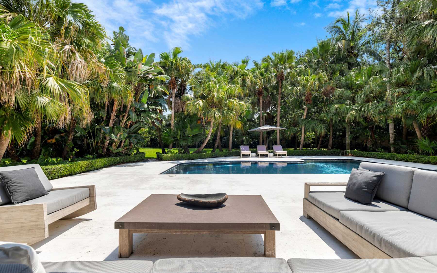 Poolside home in Southwest Florida